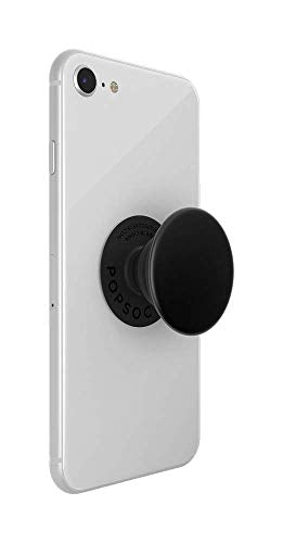 PopSockets Adhesive Phone Grip, Holder- Aluminum Black - color: Alum Black, style: Adhesive