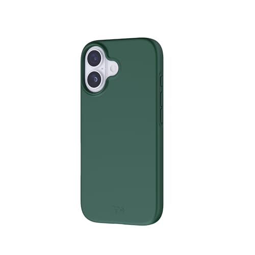 Tech21 EvoLite Case for iPhone 17 – Quantum Green | Slim Protective Case | Impact Protection | Wireless Charging Compatible - color: Green, size: iPhone 17