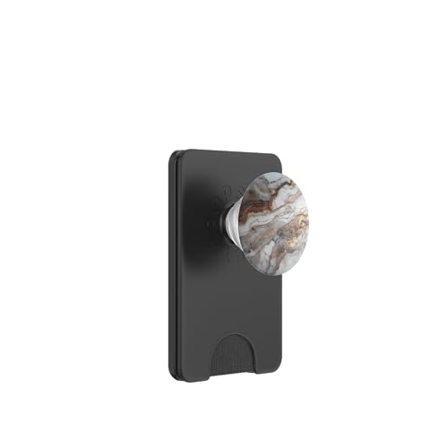 Marble Pattern PopSockets PopWallet for MagSafe - style: Magnetic PopWallet