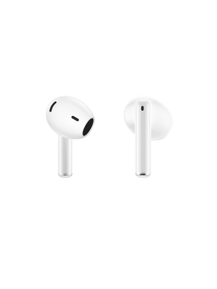 Lenovo E310 True Wireless Earbuds, Bluetooth 5.3 TWS Headphones with 13mm Drivers, AI Noise Reduction Mic, Up to 20H Battery with Case, USB-C Charging, IPX4 Water Resistant, Touch Control, White - color: White