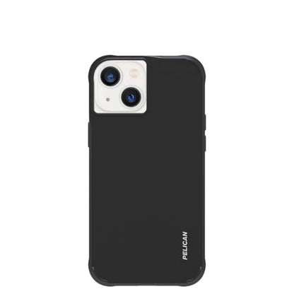 Pelican Ranger Series - iPhone 13 Case [Wireless Charging Compatible] Protective Phone Case with Anti-Scratch Tech [15ft MIL-Grade Drop Protection] Slim Rugged Cover for iPhone 13 - Black - color: Ranger Black