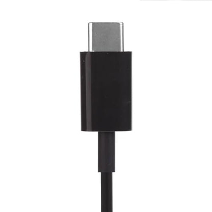 1-Pack USB Type C Single Ear Headset with Noise Reducing Microphone Call Center Headphone for Computer PC Office Communication