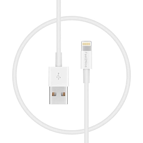 Apple iPhone Charger - 5Pack 3FT Lightning Cable Syncing & Charging, Compatible with iPhone Xs, Xs MAX, XR, X, 8/Plus, 7/6/5/Plus More
