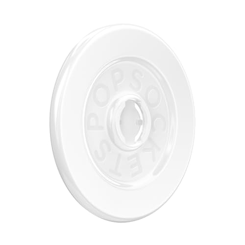 PopSockets Magnetic Base for PopTops- Glossy White - color: Glossy White, style: MagSafe
