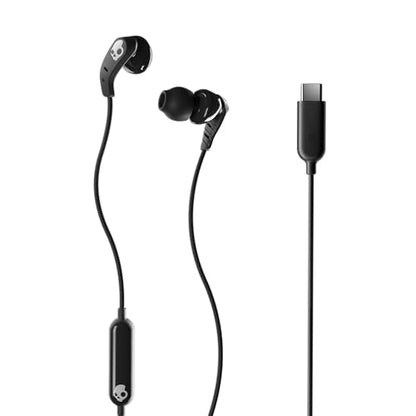 Skullcandy Set USB-C Wired Earbuds with Noise Isolating Fit - True Black - size: USB-C