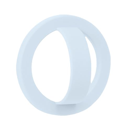 Magnetic Silicone Phone Grip Ring Holder Compatible with MagSafe Phone Case - color: Baby Blue