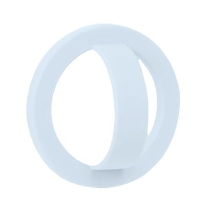 Magnetic Silicone Phone Grip Ring Holder Compatible with MagSafe Phone Case - color: Baby Blue