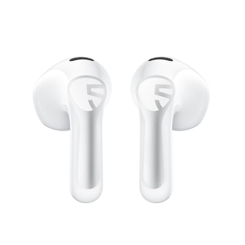 SoundPEATS Air6 HS LDAC Hi-Res Wireless Earbuds, Bluetooth 6.0, 13mm Driver - color: White