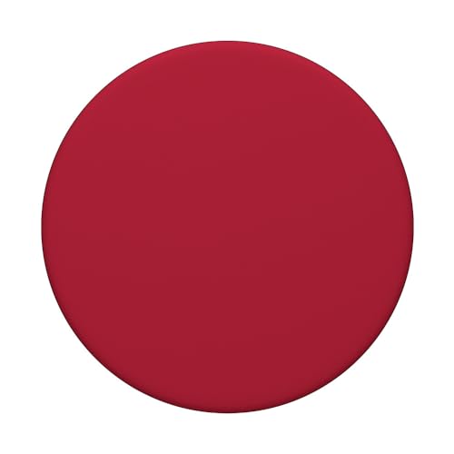 Cell Phone Button Holder Pop Out Knob Plain Solid Red Matte PopSockets PopGrip: Swappable Grip for Phones & Tablets PopSockets Standard PopGrip - style: Standard
