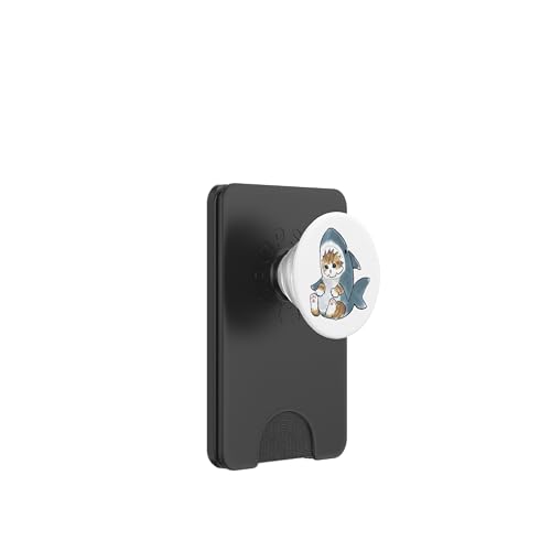My cat is a Shark PopSockets PopWallet for MagSafe - style: Magnetic PopWallet