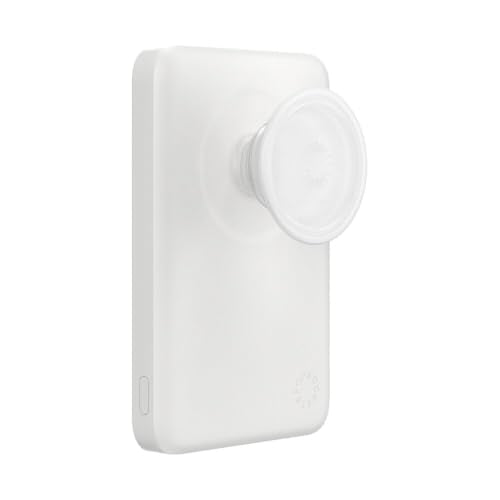 PopSockets PowerPack Phone Charger with MagSafe- White - color: White
