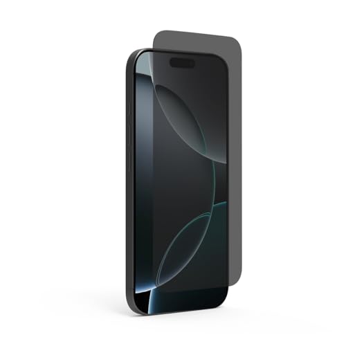 PureGear 2-Way Privacy Tempered Glass Screen Protector Compatible w/ Apple iPhone 16 Pro Max (2024) 6.9", Full Edge-to-Edge Coverage, Self Alignment Installation Tray, Touch Sensitive, Case Friendly, Anti-Fingerprint Coating, Lifetime Replacement, Protect
