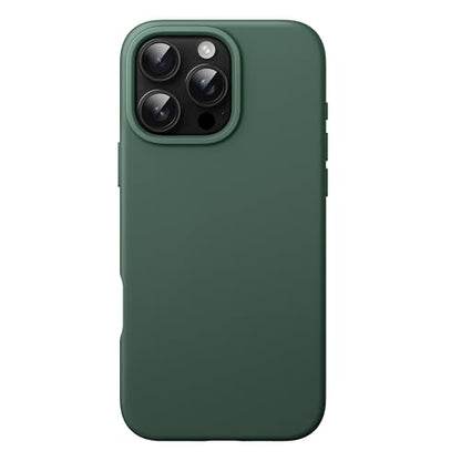 JETech Silicone Case for iPhone 16 Pro, Midnight Green | Silky Soft Touch, Shockproof Protection, Scratch Resistant, Microfiber Lining - color: Midnight Green, size: iPhone 16 Pro
