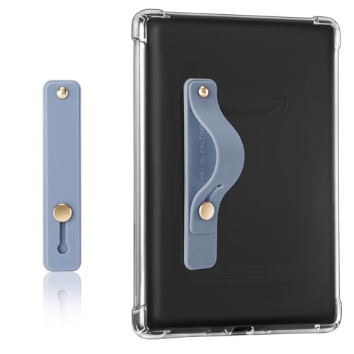 CoBak Hand Strap Holder for Kindle/Tablet - Lightweight TPU - color: Gray