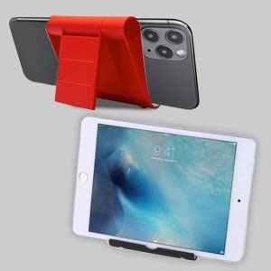 Adjustable Cell Phone Stand for Desk, Portable Phone Holder Compatible with Most iPhone, Samsung and Other Smartphones - Green - color: Green