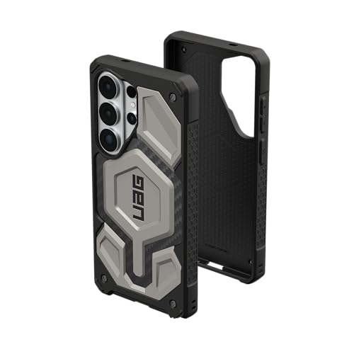 URBAN ARMOR GEAR UAG for Samsung Galaxy S26 Ultra Case 6.9" Monarch Pro - Magnetic Charging Compatible Rugged Military Drop Tested Protective Cover, Titanium - color: Monarch Pro - Titanium