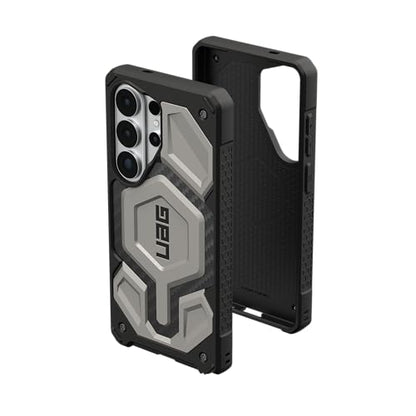 URBAN ARMOR GEAR UAG for Samsung Galaxy S26 Ultra Case 6.9" Monarch Pro - Magnetic Charging Compatible Rugged Military Drop Tested Protective Cover, Titanium - color: Monarch Pro - Titanium