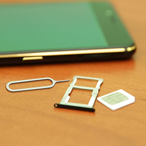 Tatuo 300 Pack Sim Card Tray Removal Tool Phone Tablet Eject Pin Needle