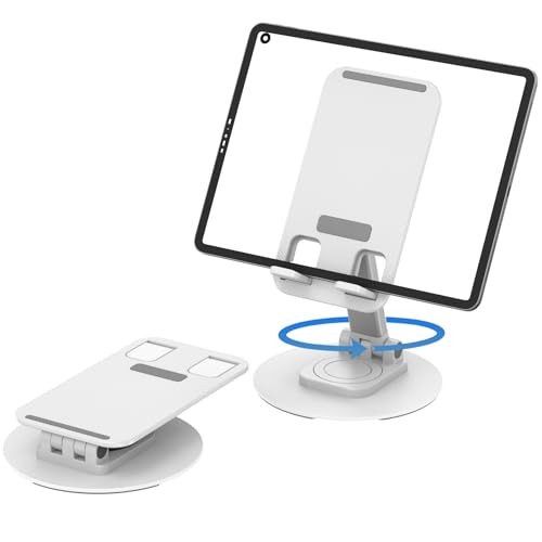 360° Rotating Cell Phone Stand for Desk (K39B-White) - size: K39B-White