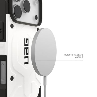 URBAN ARMOR GEAR UAG Designed for iPhone 17 Pro Case Pathfinder - Compatible with MagSafe Military Grade Protective Cover, White - color: Pathfinder - White