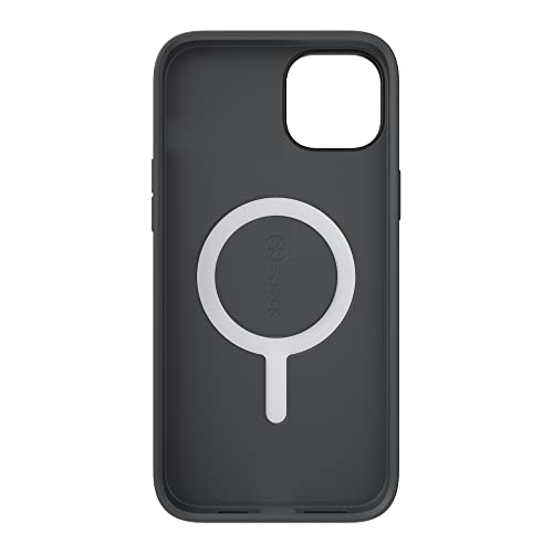 Speck MagSafe Case for iPhone 15 Plus - Drop & Camera Protection, Soft-Touch Secure Grip, Wireless Charging Compatible, Fits All 6.7 Inch Models Including iPhone 14 Plus - Black/Slate Grey - color: Black/Slate Grey