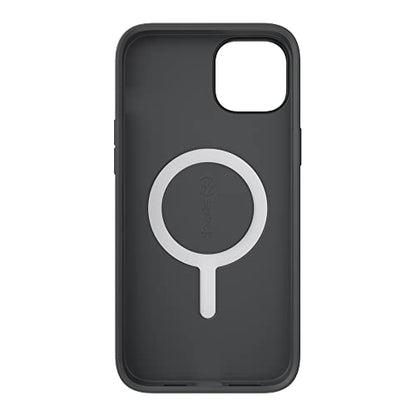 Speck MagSafe Case for iPhone 15 Plus - Drop & Camera Protection, Soft-Touch Secure Grip, Wireless Charging Compatible, Fits All 6.7 Inch Models Including iPhone 14 Plus - Black/Slate Grey - color: Black/Slate Grey
