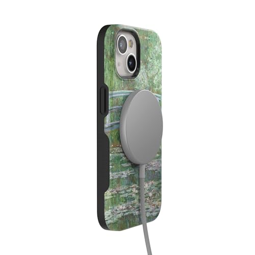 Casely iPhone 15 Plus Case | Monet's Bridge | The Met Museum | Bold Protective Design | Compatible with MagSafe - color: Monet's Bridge | The Met Museum