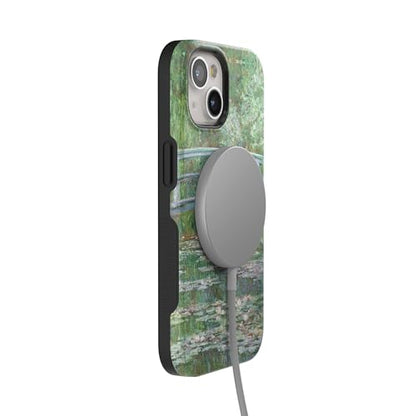 Casely iPhone 15 Plus Case | Monet's Bridge | The Met Museum | Bold Protective Design | Compatible with MagSafe - color: Monet's Bridge | The Met Museum