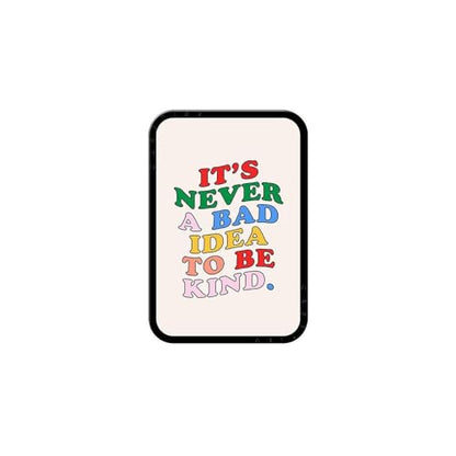 CASETiFY Snappy Card Holder Stand Compatible with Magsafe - Be Kind - color: Be Kind