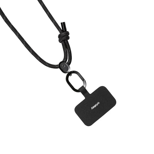 orbitkey Crossbody Phone Strap - color: Black