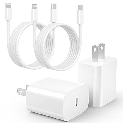 iPhone 14 13 12 11 Charger Fast Charging, 2Pack USB C Charger with 6FT Cord