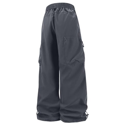 Men Cargo Pants Cotton Twill Stretch Tactical Quick Dry Multi Pockets Hiking Travel Job Site Tactical Pants for Men - color: A Dark Gray, size: Large