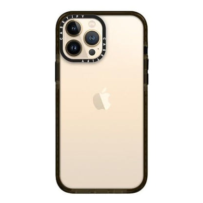 CASETiFY for iPhone 13 Pro Max Case - Impact Clear Black | Slim Fit | 6.6 ft. Drop Protection | Black - color: Clear Black, size: Iphone 13 Pro Max (6.7")