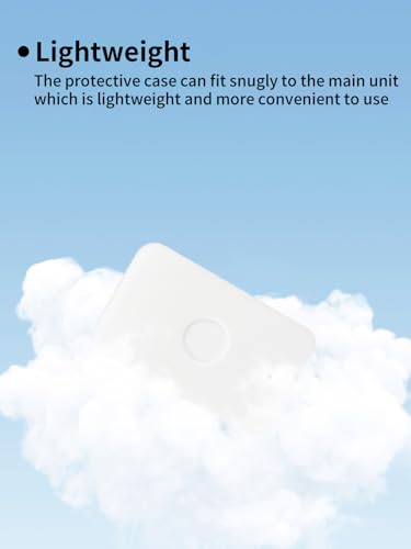 Compatible with Apple iPhone Air MagSafe Battery,UYRUREL Premium Silicone Shockproof Protection Ultra-Thin Design, Comfortable and Skin-Friendly,White. - color: White