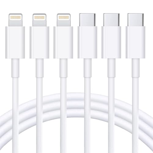 iPhone Charger 3Pack 10 FT USB C to Lightning Cable [Apple MFi Certified] - size: 10 feet