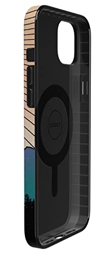 Casely iPhone 15 Plus Case | Golden Hour | Mountain Sunset | Compatible with MagSafe | Classic Ultra Slim Design - color: Golden Hour | Mountain Sunset