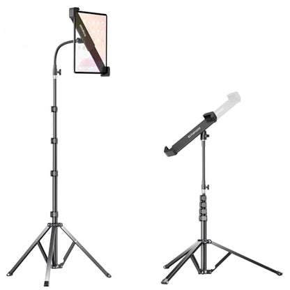 elitehood Diagonal iPad Tripod Stand, 72in Gooseneck Tablet Floor Stand - size: 9–13" · Diagonal Clamp