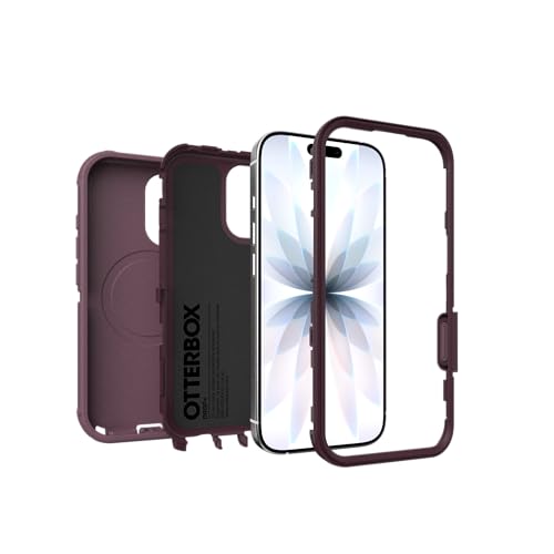 OtterBox iPhone 17 Defender Pro Series Case - Purple Mystery | Tough, Rugged & Durable iPhone Case, Snaps on MagSafe, Multi-Layer, Impact Absorbing iPhone Case - color: Purple Mystery, style: iPhone 17