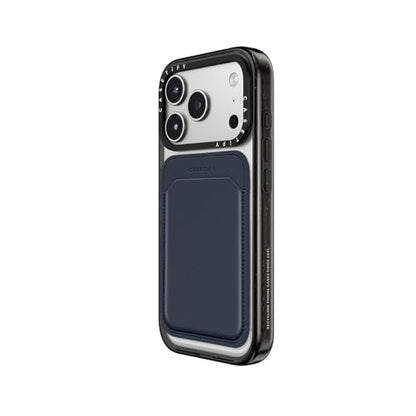 CASETiFY Snappy BioVeg Tumbled Wallet [Compatible with Magsafe] - Navy - color: Navy