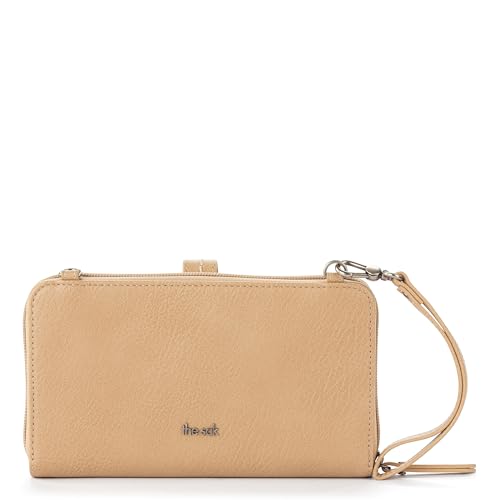 The Sak Iris Smartphone Crossbody Purse - Small Women's Cellphone Bag & Wallet For Everyday- Convertible Wristlet With Zipper | Fits Most Smartphones, Card Slots & Zip Pocket, Detachable Wristlet & Crossbody Straps, Hands-Free for Travel & Errands - color