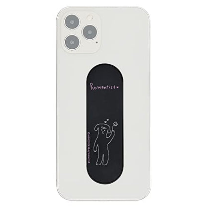 Momostick Flatstick, Cell Phone Finger Grip Strap Holder for Hand, Cell Phone Stand, New Slim Finger Loop Selfie Grip Compatible with Most Smartphones-Romanticist - color: Romanticist