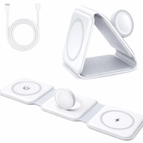 Tzumi 3-in-1 Wireless Charge Station, Universal Device Docking Hub, for Phone, Earphones, Watch - Fast Charging Capability - ChargePad