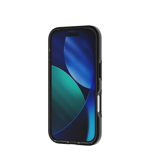 Tech21 EvoCheck Case for iPhone 17 Pro – Smokey/Black | Slim Protective Case | Impact Protection | MagSafe Compatible - color: Black, size: iPhone 17 Pro