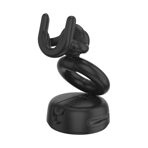 PopSockets Car Phone Mount, Vent Mount, Black - Black - color: Black, style: Dash/Desk Mount