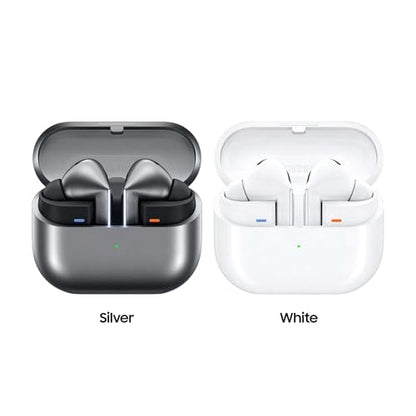Samsung Galaxy Buds 3 Pro AI True Wireless Bluetooth Earbuds, Noise Cancelling, Sound Optimization, Redesigned Comfort Fit, Silver [US Version, Amazon Exclusive, 2Yr Warranty] - color: Silver, style: Buds 3 Pro