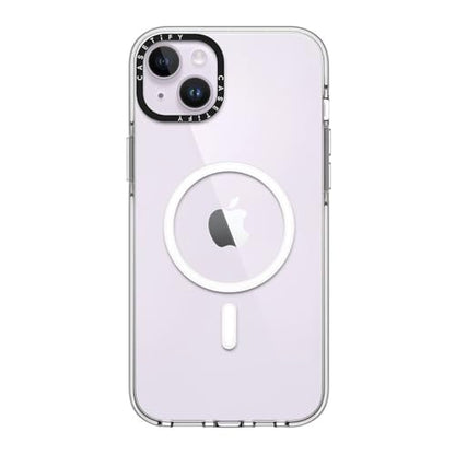 CASETiFY for iPhone 14 Plus Case - Impact Clear Compatible with MagSafe | Not Yellowing | 6.6 ft. 3X Military Grade Drop Protection | Clear - color: Clear, size: Iphone 14 Plus (6.7")