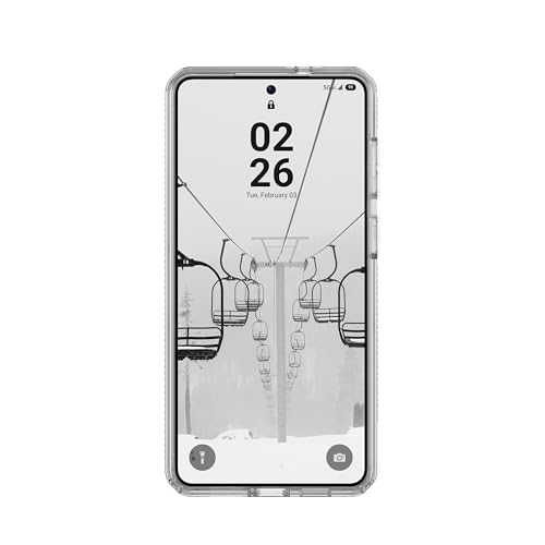 URBAN ARMOR GEAR UAG for Samsung Galaxy S26 Plus Case 6.7" Plyo - Magnetic Charging Compatible Anti-Yellowing Transparent Rugged Military Drop Tested Protective Cover, Ice/Silver - color: Plyo - Ice/Silver