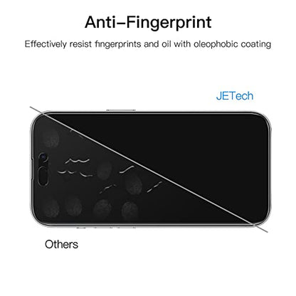 JETech Privacy Screen Protector for iPhone 14 Pro Max, 2+2 Pack - size: iPhone 14 Pro Max
