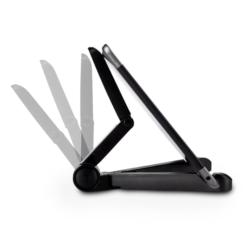 Kado Tablet Stand for Tablet, Adjustable Portable Monitor Holder, Foldable iPad Accessories for Office Compatible with Kindle, Switch, Surface Pro, iPad Pro/Air/Mini, iPhone Pro/Max/Plus