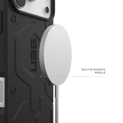 URBAN ARMOR GEAR UAG Designed for iPhone 17 Pro Max Case Pathfinder - Compatible with MagSafe Military Grade Protective Cover, Black - color: Pathfinder - Black